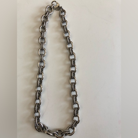 Stainless Steel Jewelry Bundle includes 2 Necklaces and 1 Pair Earrings - Picture 3 of 8